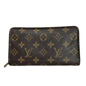 LOUIS VUITTON Porte Monnaie Zip Monogram - Long Wallet 160-071325